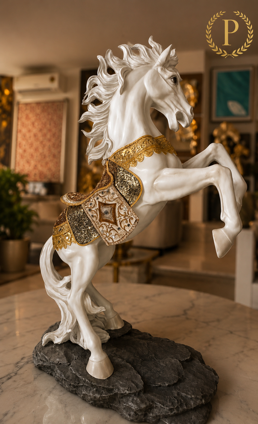 Horse art effect for entrance or couch