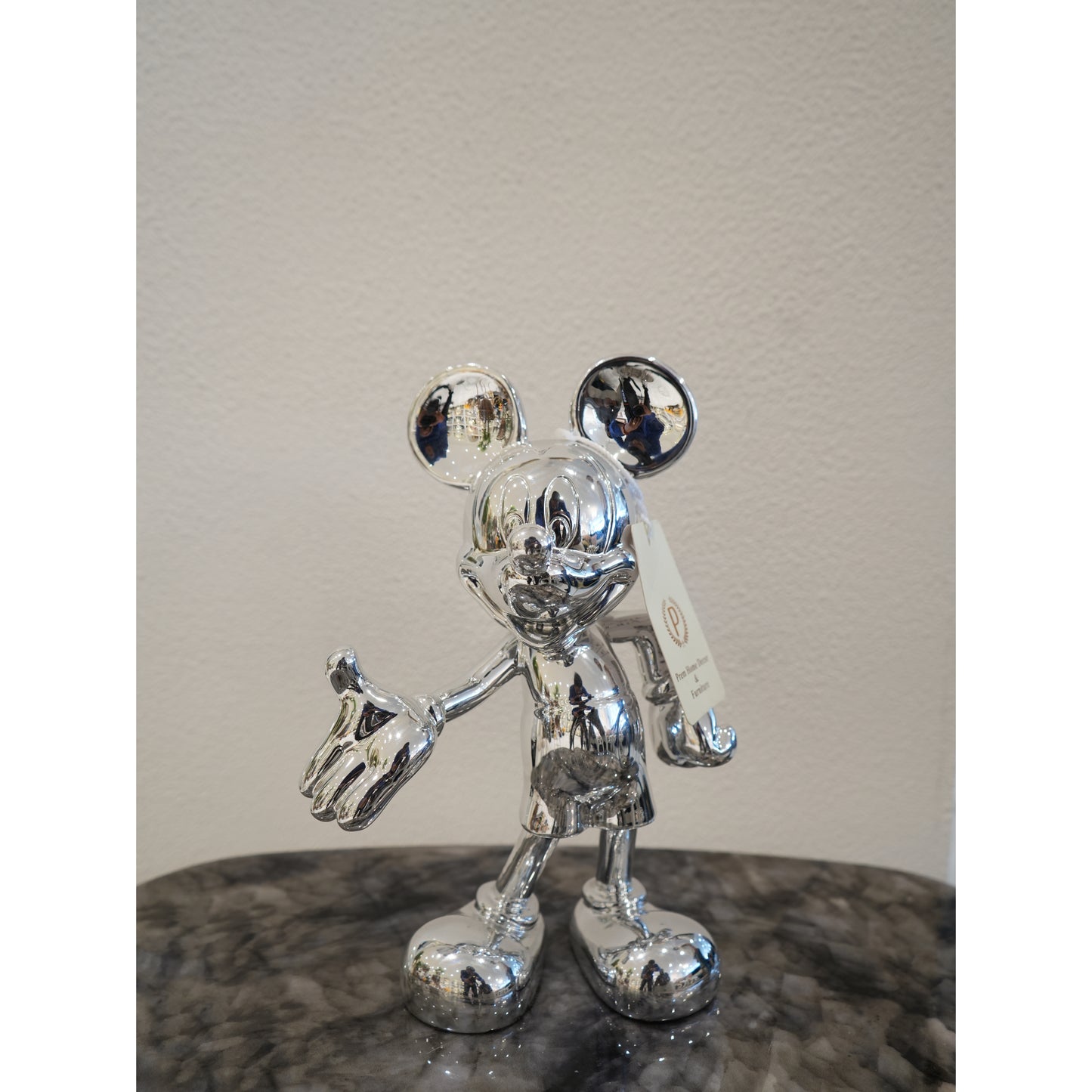 Silver foil mickey mouse