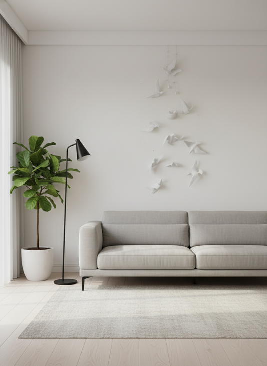 Flight of Freedom – Modern Minimal Bird Wall Décor