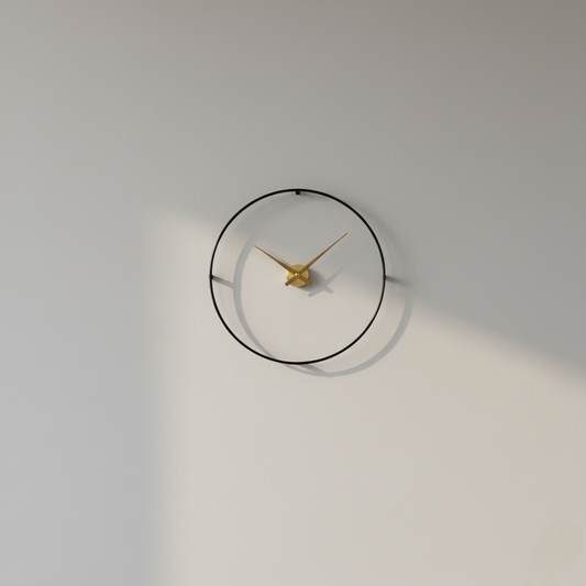 Golden Orbit – Contemporary Designer Clock