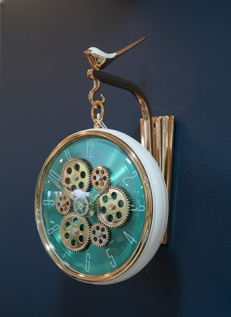 AquaMotion – Vintage Gear Hanging Wall Clock