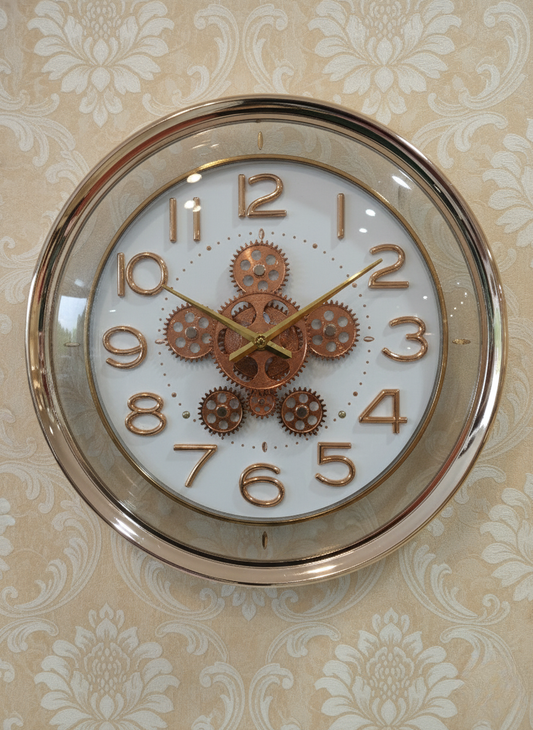 Copper Nova – Premium Gear Design Wall Clock